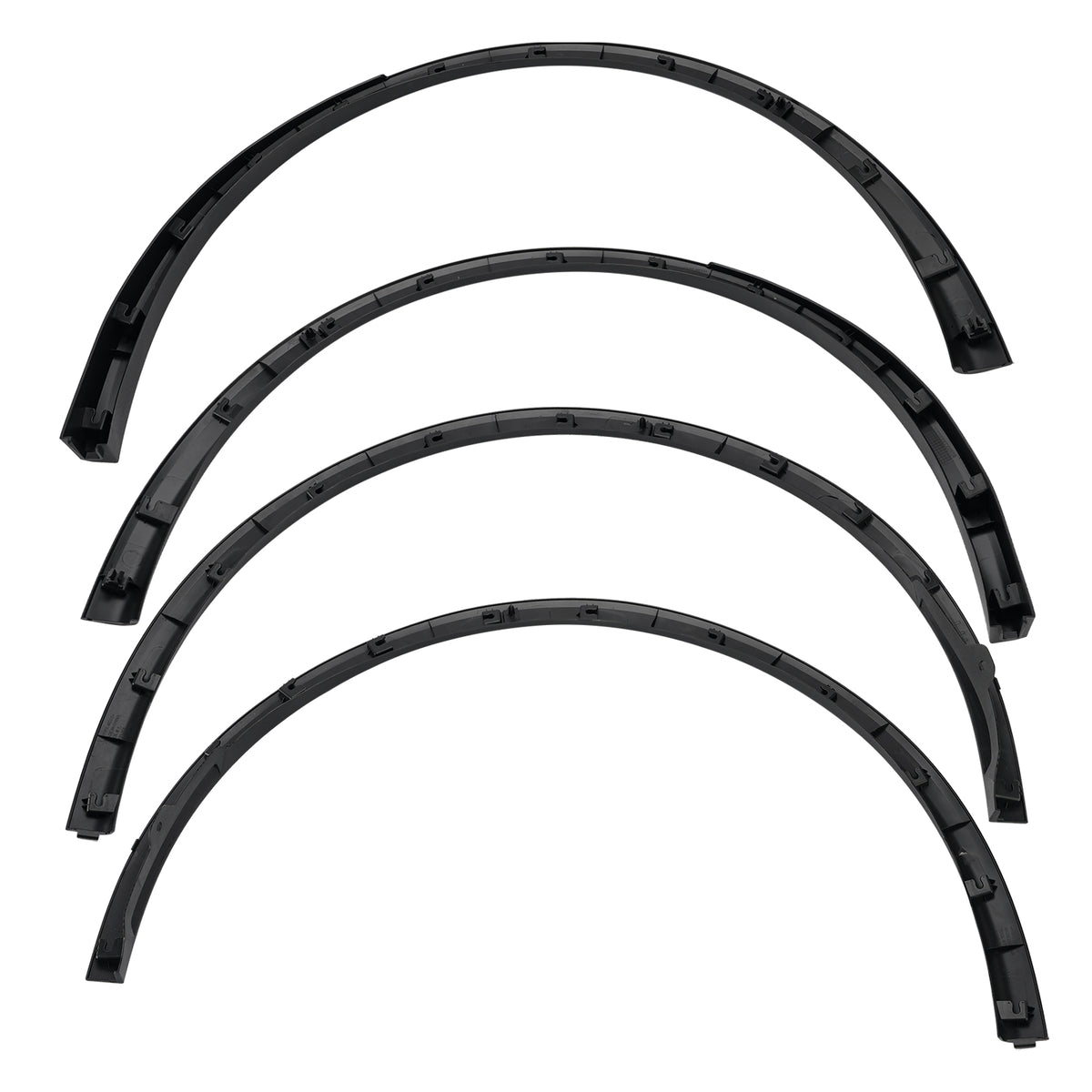 2025-2026 Tesla Model Y 4X Front Rear Fender Molding 1937597-00-C 1937599-00-C Generic