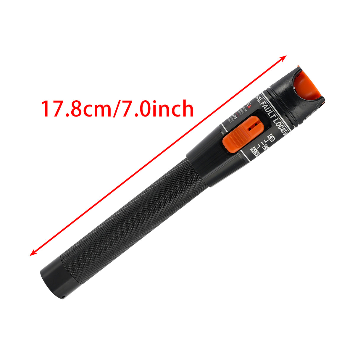 10MW Visual Fault Locator Fiber Optic Tester VFL Fiber Optic Cable Tester + FC