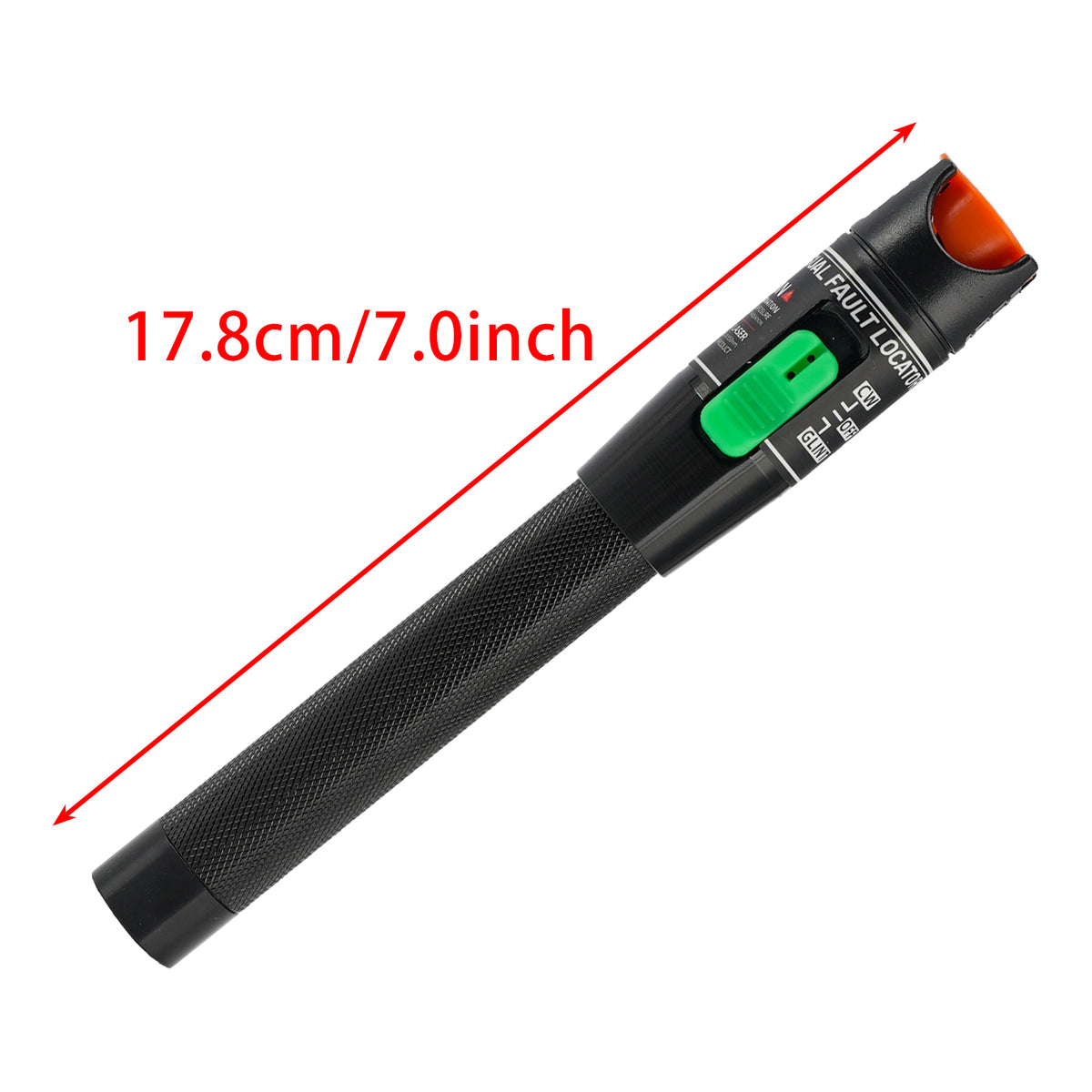 30MW Visual Fault Locator Fiber Optic Tester VFL Fiber Optic Cable Tester + FC