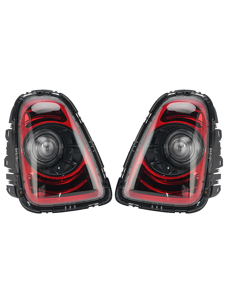 2010-2015 MINI Coupe R58 Rear Left+Right Tail Lamp Black Line Retrofit Kit 63217255909 63217255911 Generic