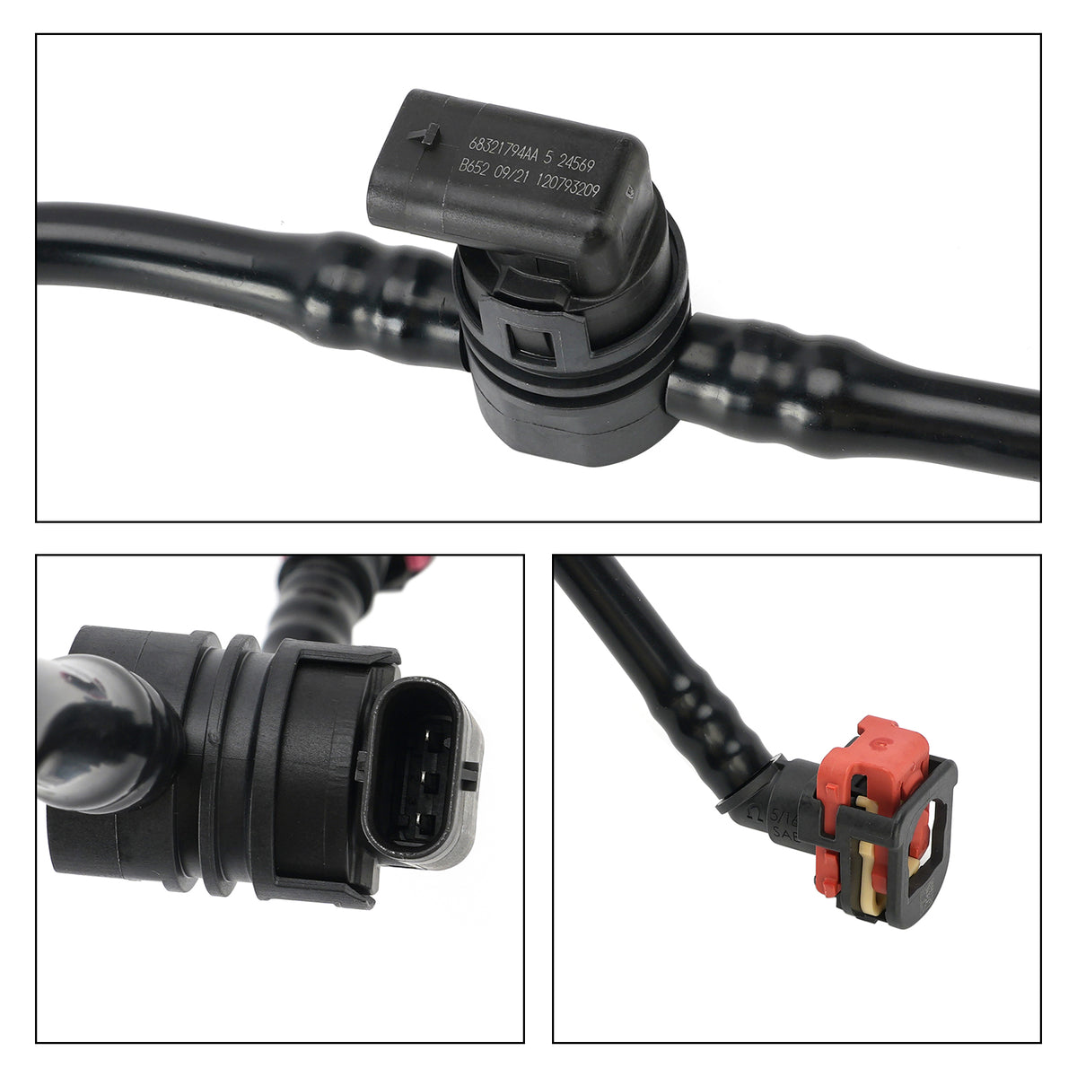 Fuel Pressure Hose Tube and Sensor Wiring for Chrysler Pacifica 17-18