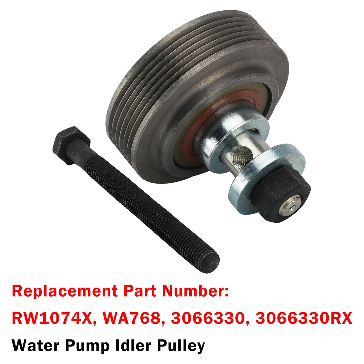 Cummins Engine N14 Water Pump Idler Pulley RW1074X WA768 Generic