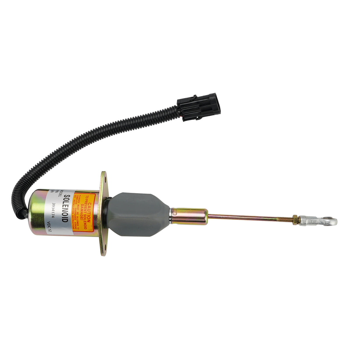 Cummins 5.9L Engine Fuel Stop Solenoid 3934174 SA-4697-12 Generic