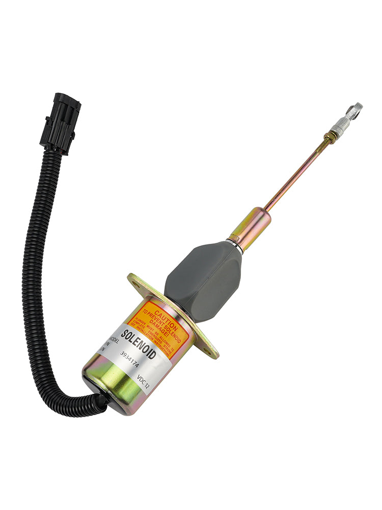 Cummins 5.9L Engine Fuel Stop Solenoid 3934174 SA-4697-12 Generic