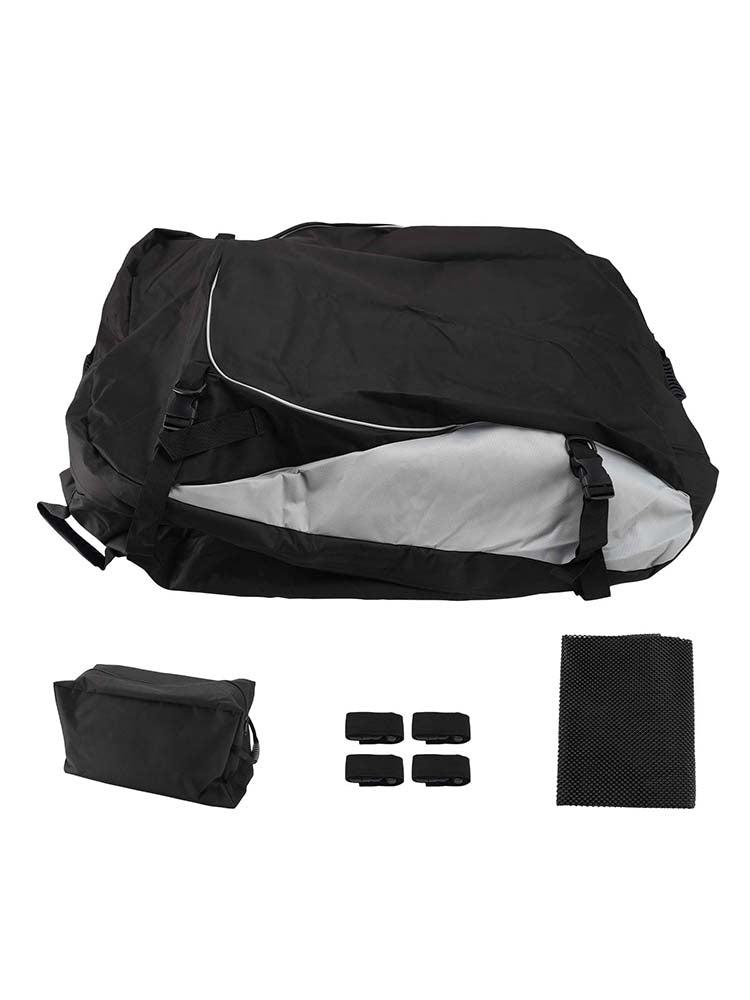 Travel Waterproof Car Roof Top Rack Carrier Cargo Bag Luggage Cube Bag 105*90