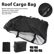 Travel Waterproof Car Roof Top Rack Carrier Cargo Bag Luggage Cube Bag 160*110