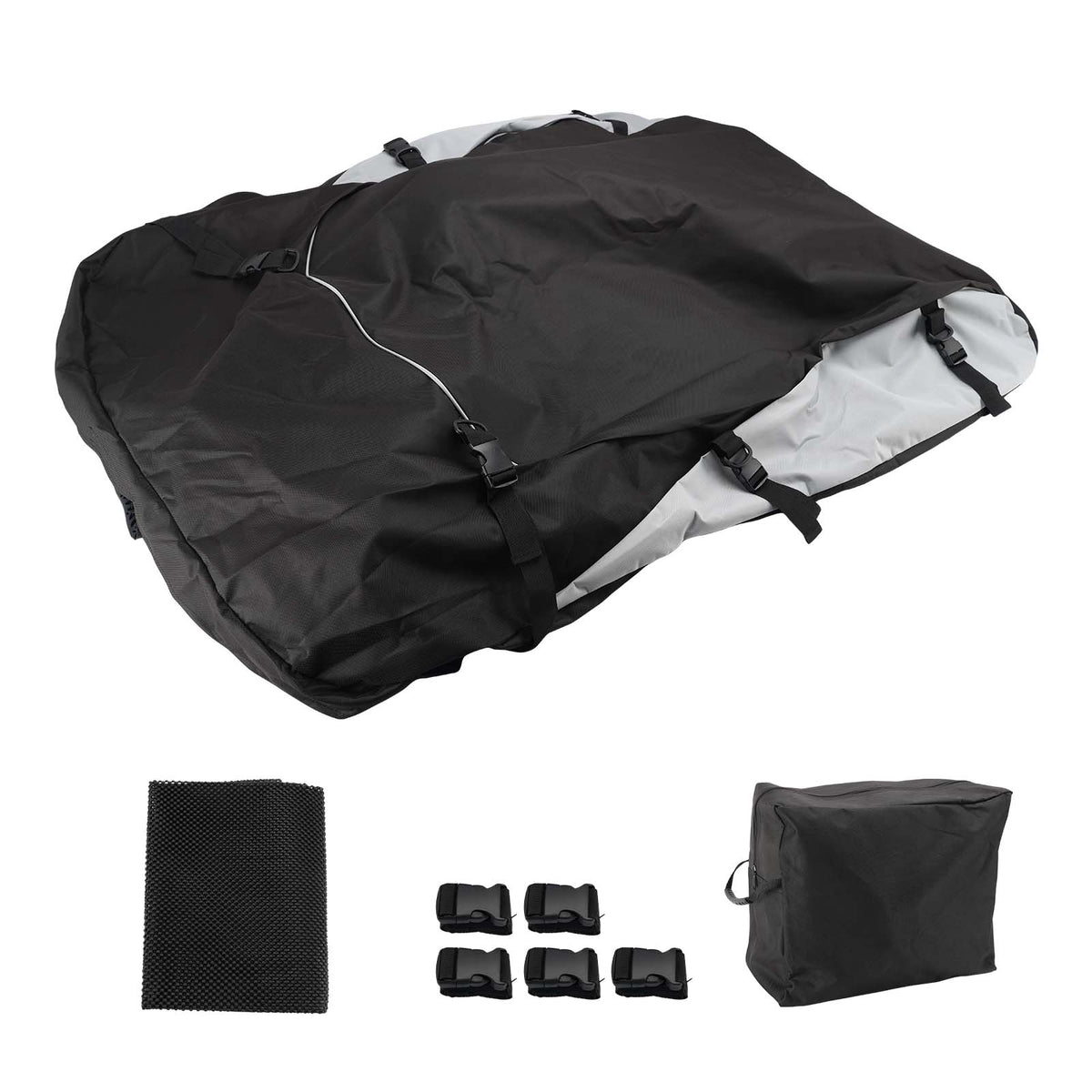 Travel Waterproof Car Roof Top Rack Carrier Cargo Bag Luggage Cube Bag 160*110