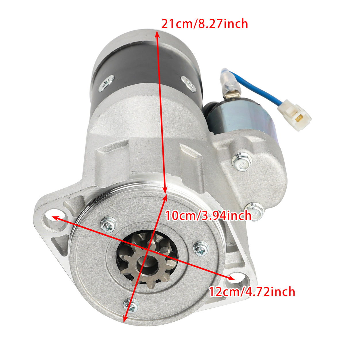 Starter Motor 129900-77040 129900-77010 For Yanmar Engine 4TNE98 4TNV98 12V 9T
