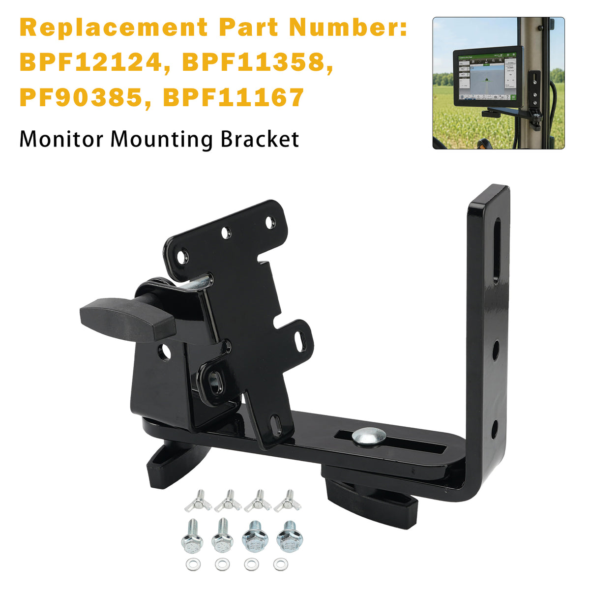 John Deere 8RT 370 Greenstar Display Bracket BPF12124 BPF11358 Generic