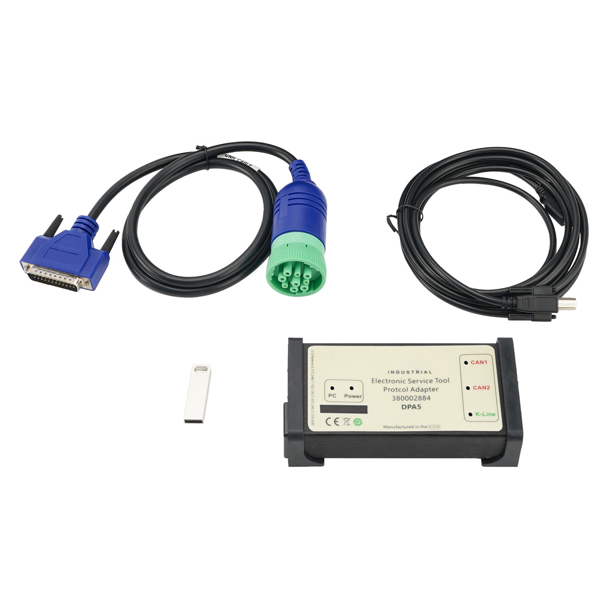CNH Diagnostic Tool Kit DPA5 For Case Electronic Service Tool V8.6 380002884