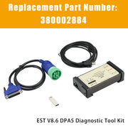 CNH Diagnostic Tool Kit DPA5 For Case Electronic Service Tool V8.6 380002884