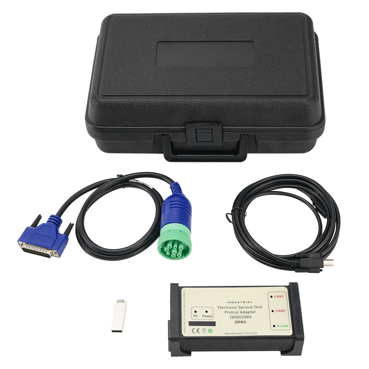CNH Diagnostic Tool Kit DPA5 For Case Electronic Service Tool V8.6 380002884
