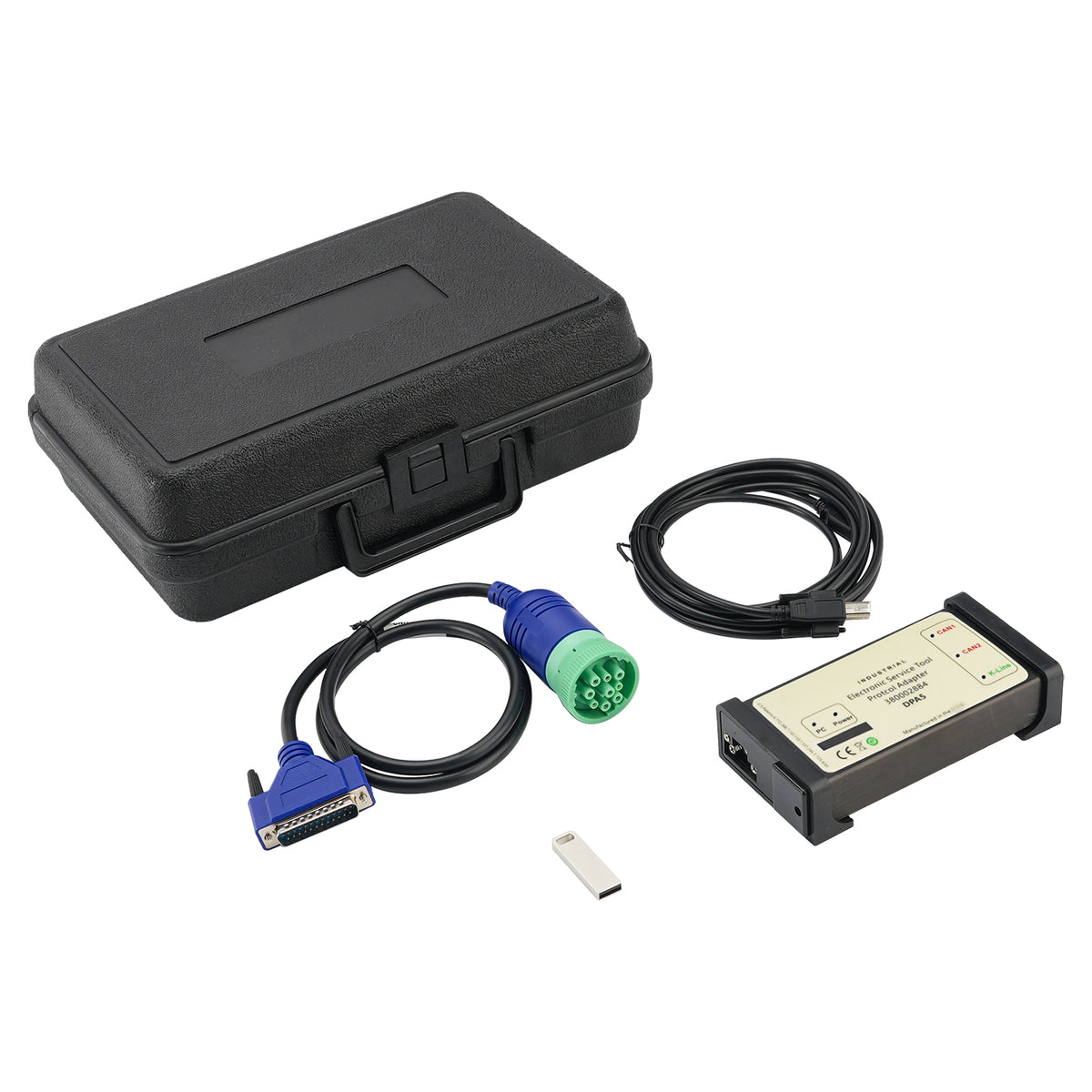 CNH Diagnostic Tool Kit DPA5 For Case Electronic Service Tool V8.6 380002884