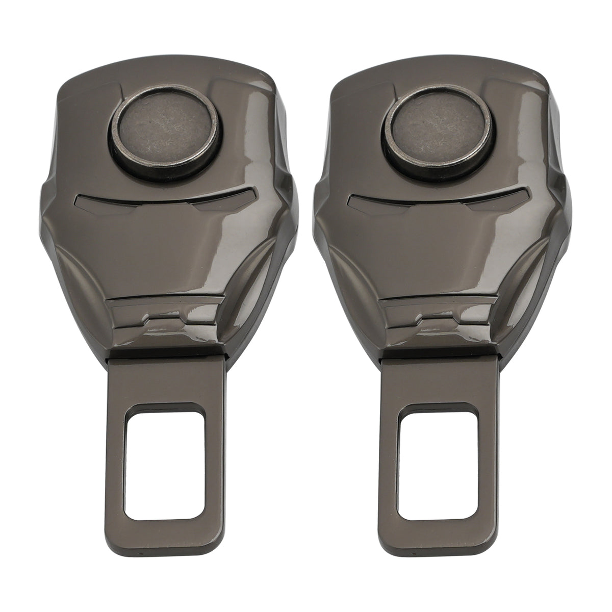 2X Universal Safety Seat Belt Buckle Alarm Stopper Extension Buckle