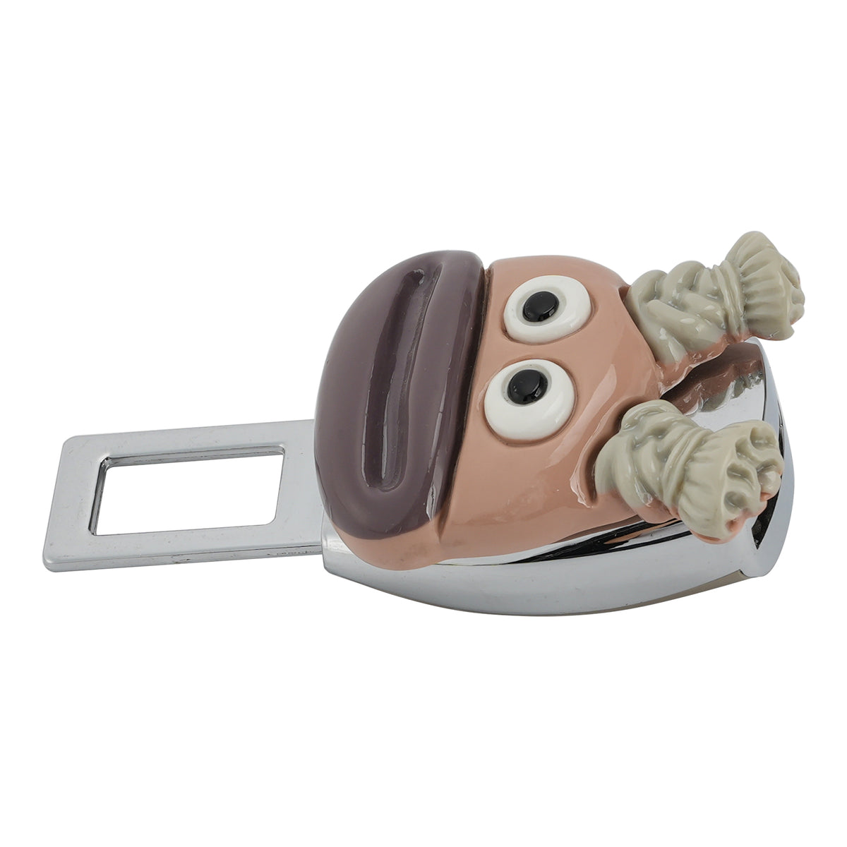 2X Funny Universal Safety Seat Belt Buckle Alarm Stopper Extension Buckle