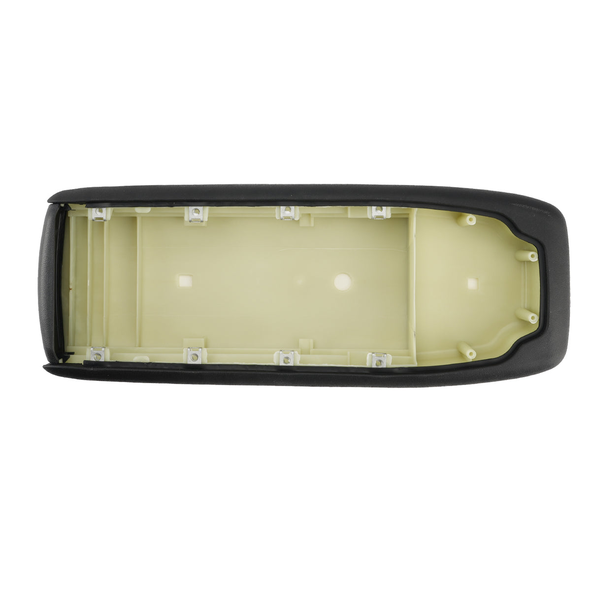 Black Full Center Console Armrest Lid Cushion Pad Top For Ford Ranger 04-11