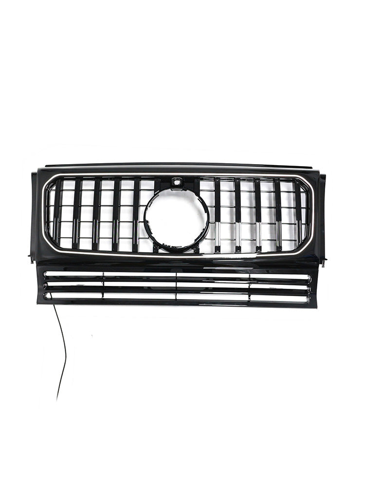 1990-2018 Fit Mercedes Benz G-Class W463 Black Front Bumper Grill Grille