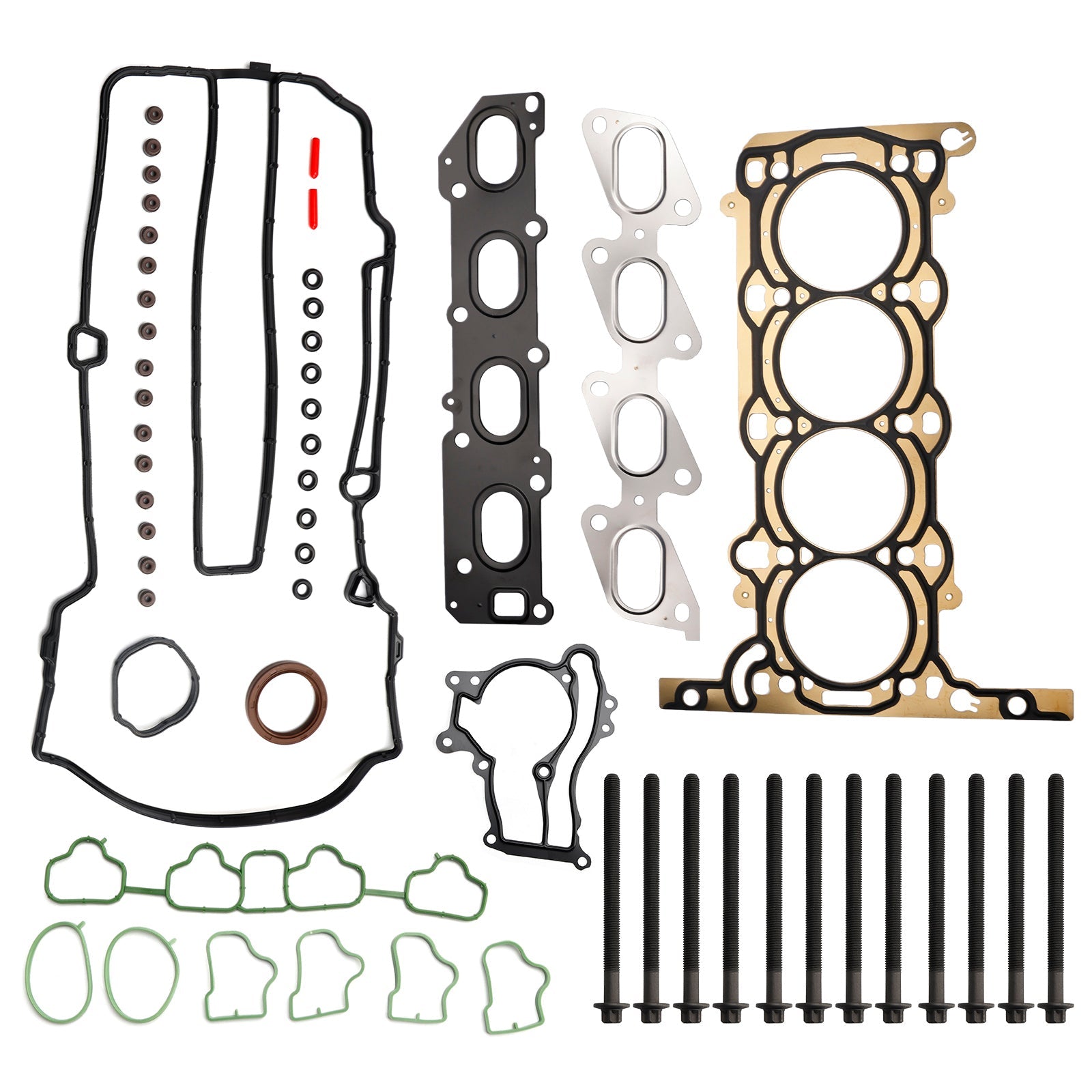 For Opel Adam M13 1.2 1.4 2012-2019 Cylinder Head Gasket Set HB1657/B1630/BK9600