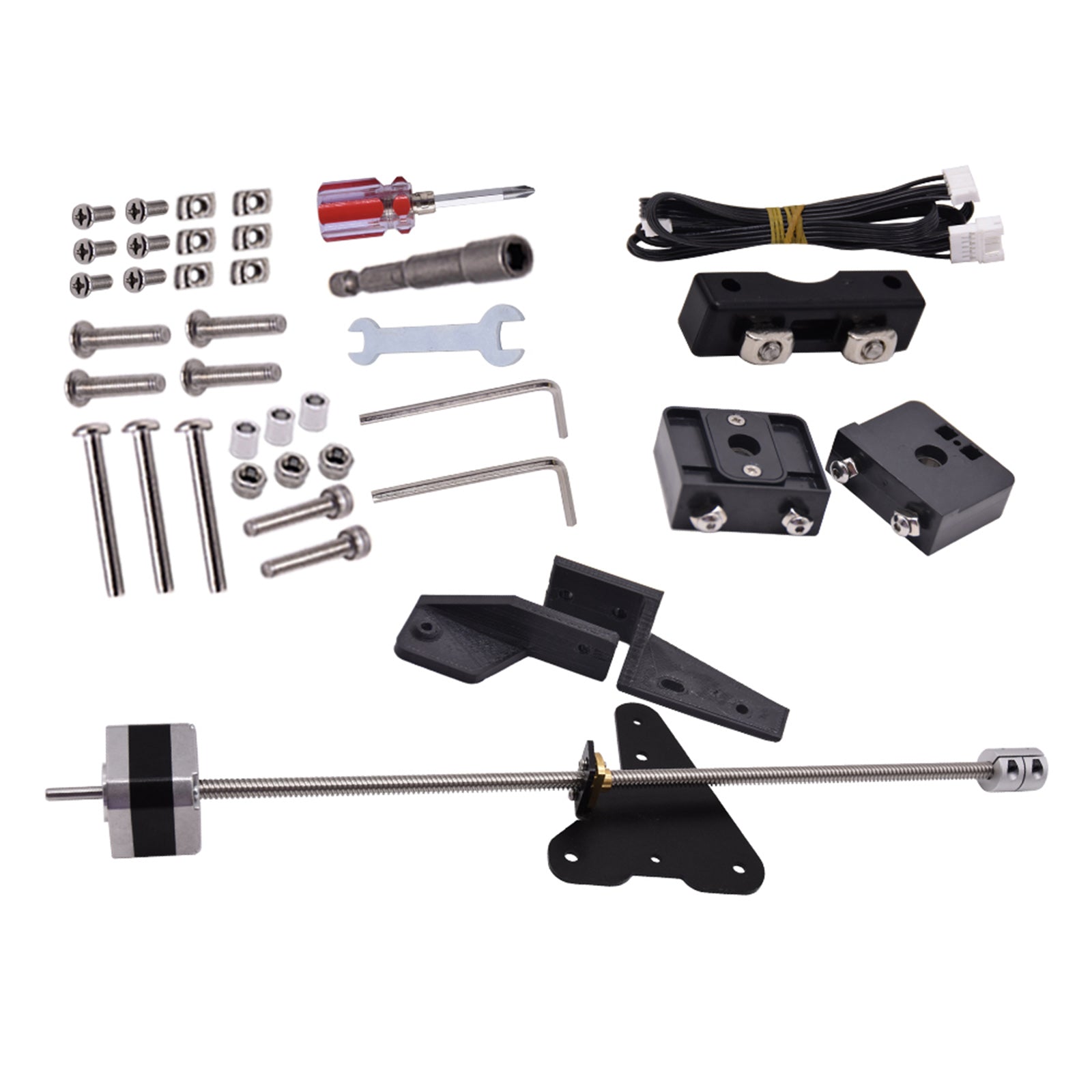 Ender-3 V2 3/3S/3pro 3D Printer Accessories Dual Z Axis Screw Upgrade Kit