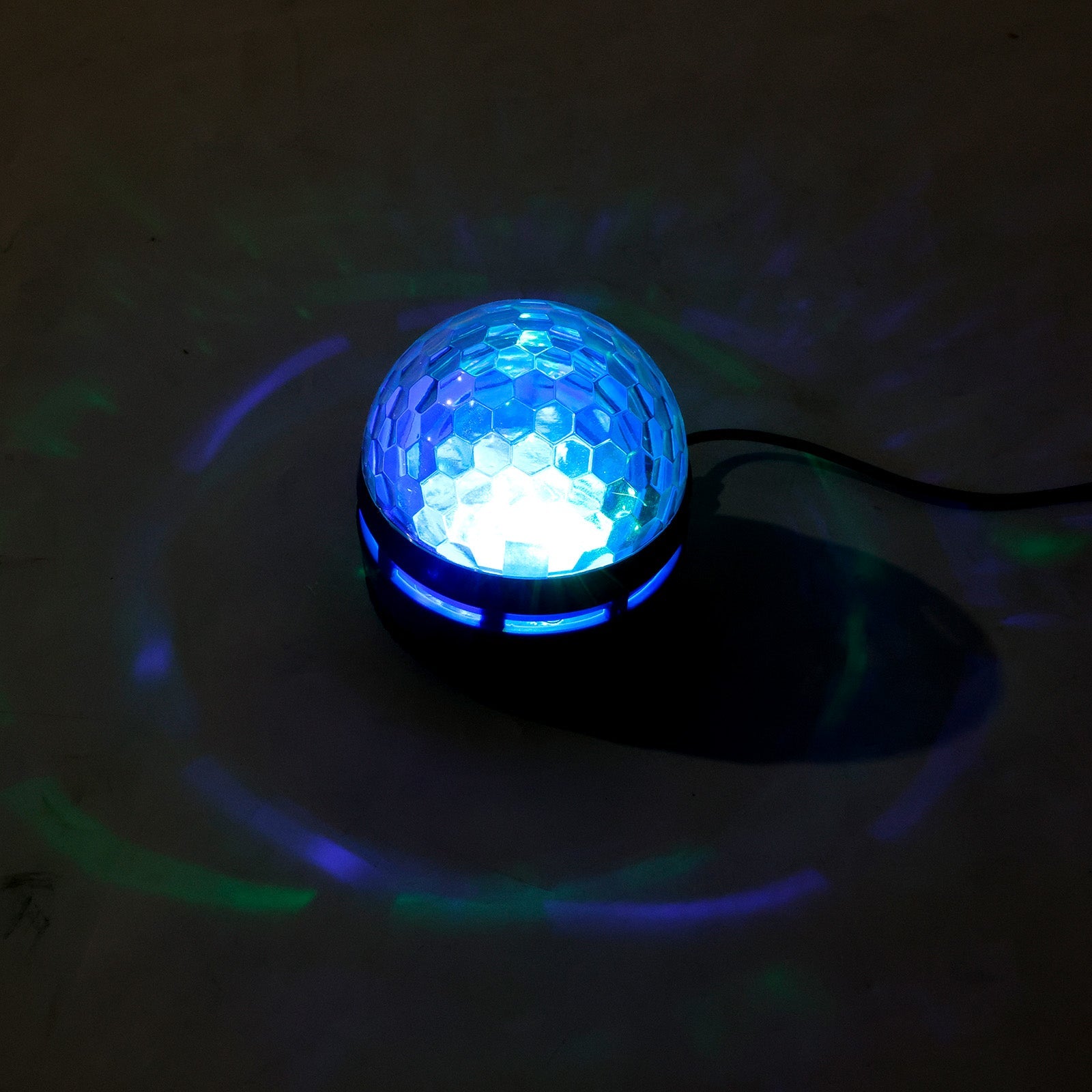 Ocean Wave Aurora Projector Lamp Colorful LED Night Light Remote Bedroom