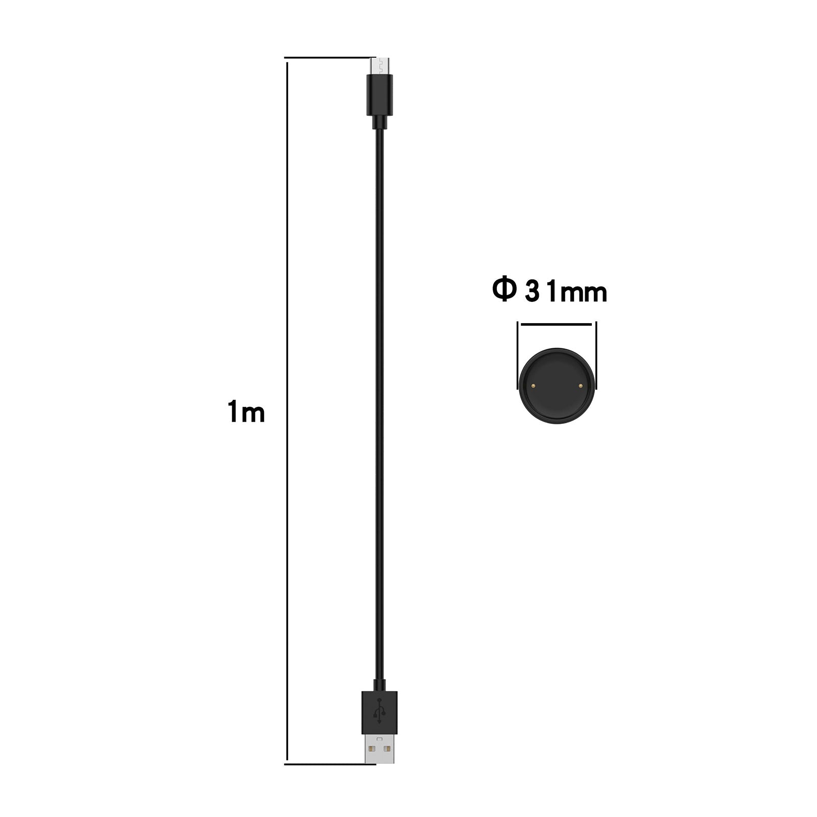 Portable Replacement Charging Dock Stand For Huami Watch Amazfit Active2 (A2437)
