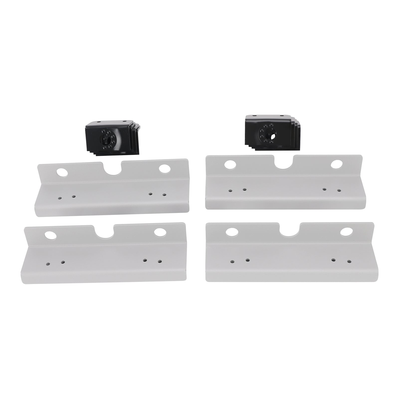 12x Seat Mounting Reinforcement Plates/Brackets For VW T5 T6 2 + 1 Rear Seats