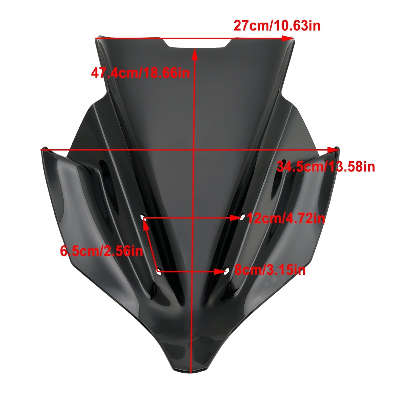 2022 YAMAHA MT 10 MT-10 ABS Motorcycle Windshield WindScreen