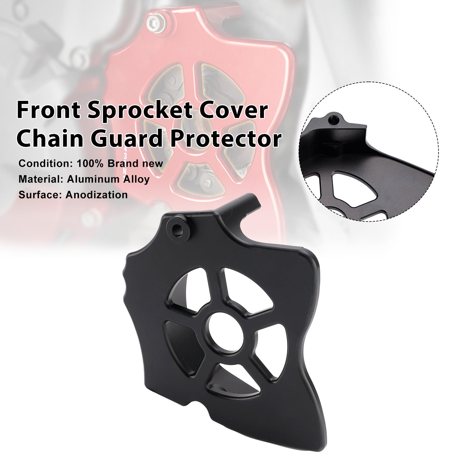 1993-2025 Honda XR650L Front Sprocket Cover Chain Guard Protector