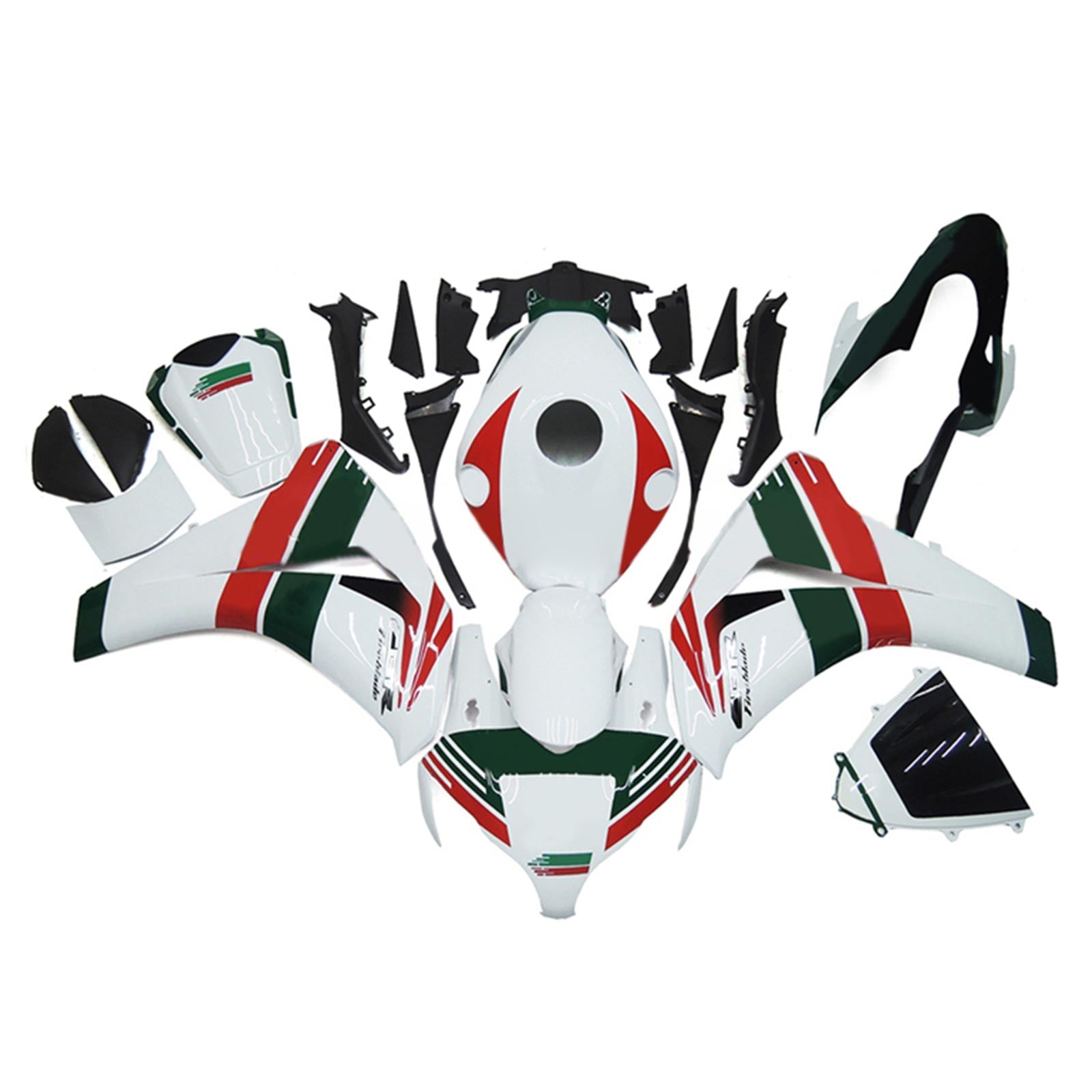 2008-2011 Honda CBR1000RR Injection Fairing Kit Bodywork Plastic ABS#186