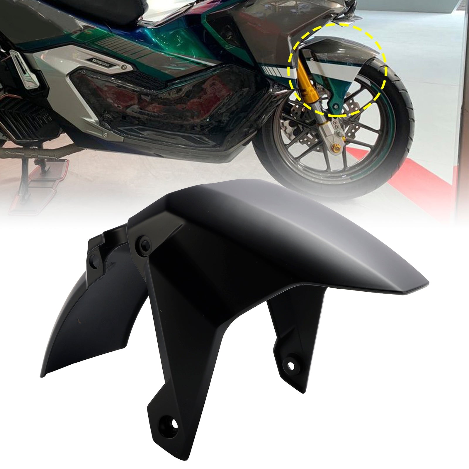 2023-2024 Honda ADV 160 Front Fender Mudguard Fairing Cowl