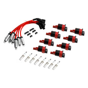 2007 Chevy Silverado 3500 New Body Style V8 6.0L 8x Ignition Coil+Spark Plug+ Wire UF414