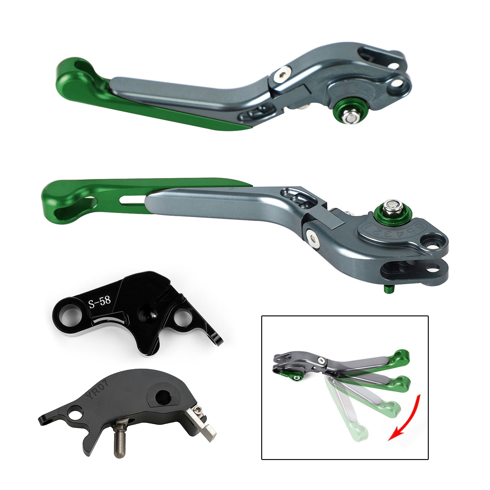 2022-2023 YAMAHA YZF R7 MT-10/SP FZ-10/SP Adjustable Clutch Brake Lever