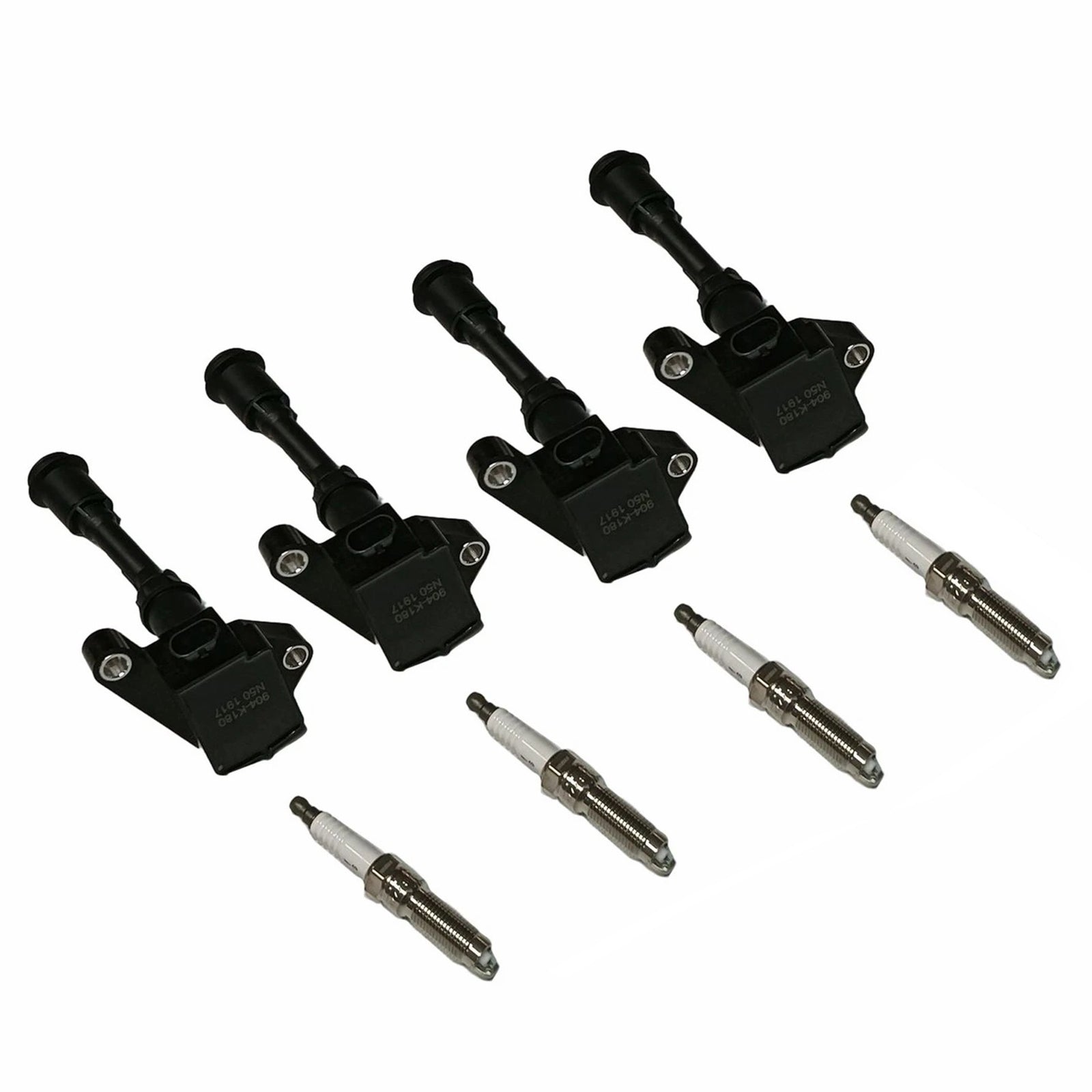2014-2020 For Ford Fusion l4 1.5l 4X Ignition Coil + 4X Spark Plug UF735 DS7Z12029B