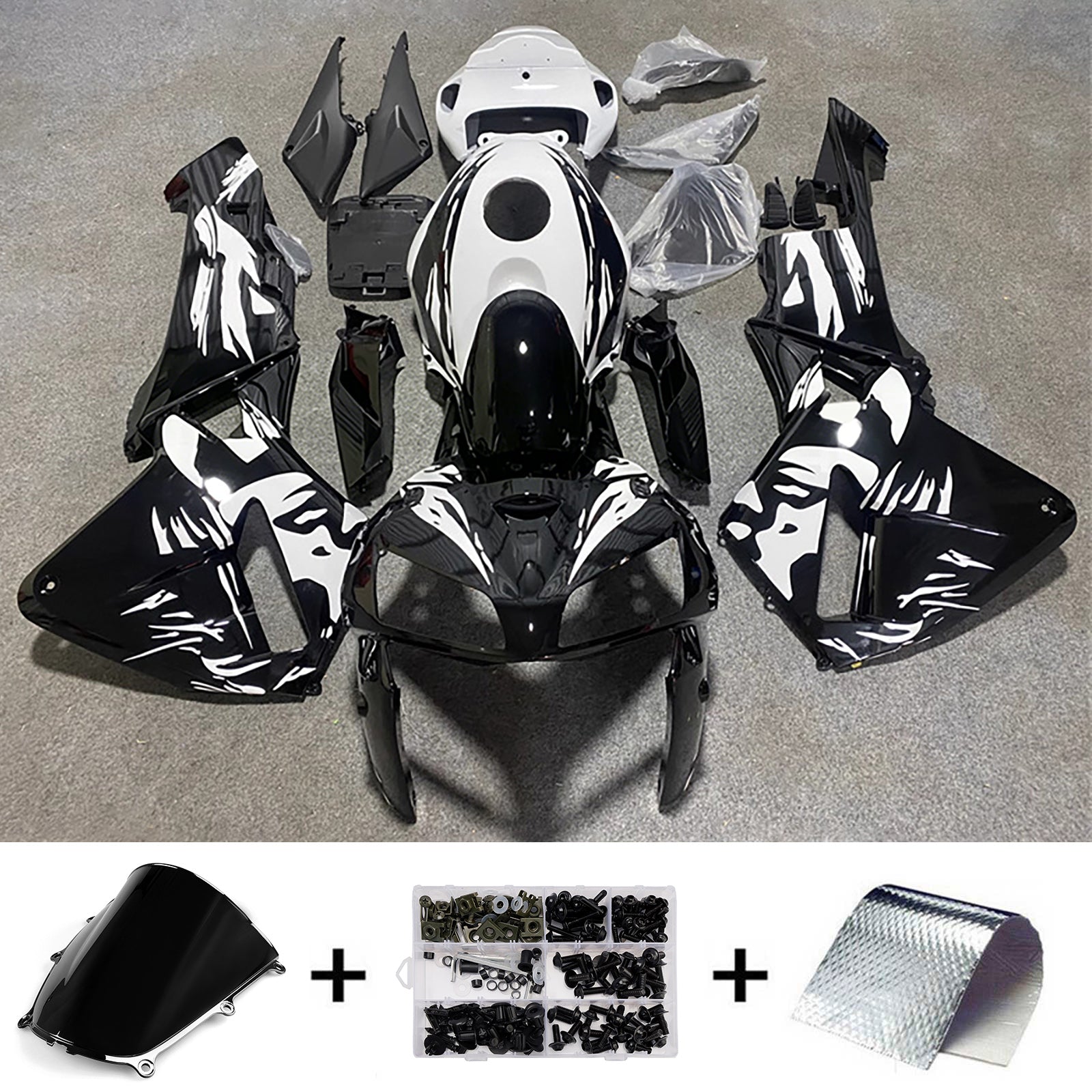 Injection Fairing Kit Bodywork Plastic ABS For Honda CBR600RR 2005-2006 F5