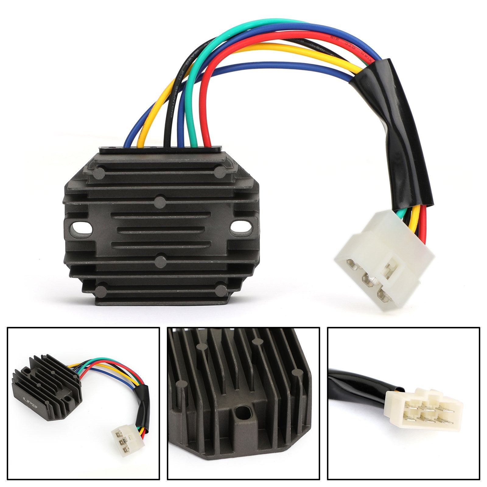 Voltage Regulator Rectifier Fit For John Deere M807915 4110 Yanmar 20Hp Dsl All Generic