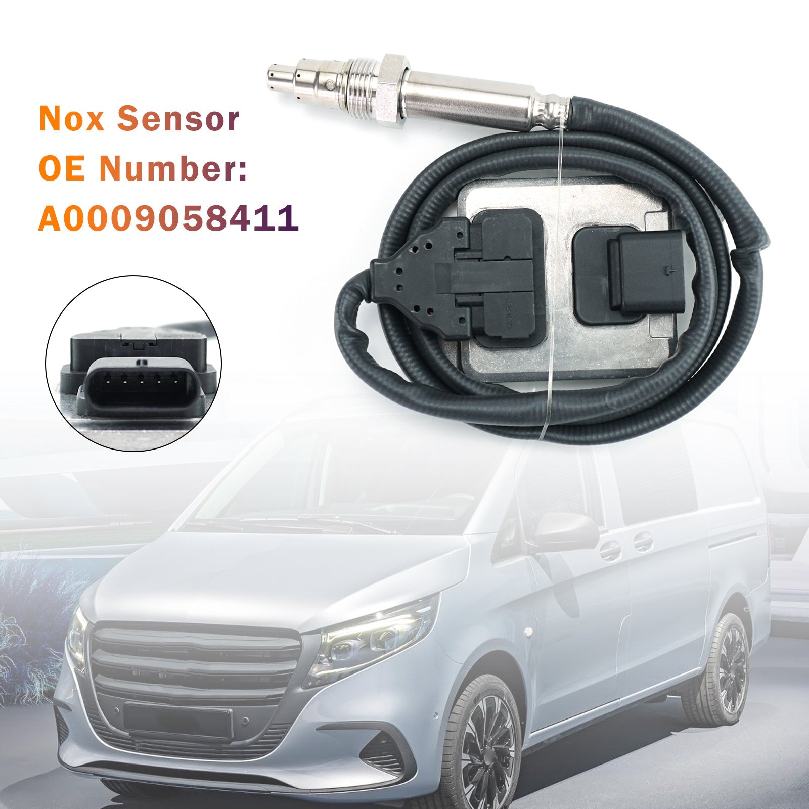 Nitrogen Oxide Sensor A0009058411 For Mercedes C E V-CLASS VITO SPRINTER