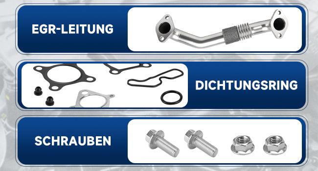 EGR Pipe Repair Kit for Honda Accord CR-V Civic 2.2 i-DTEC Diesel 18725-RL0-G02