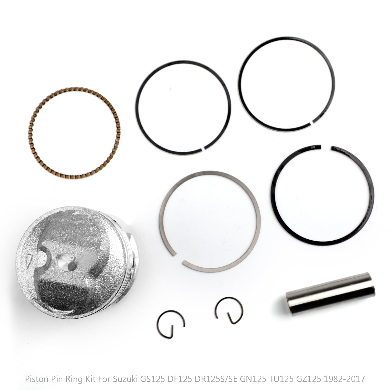 Piston Pin Ring Kit For Suzuki GS125 DF125 DR125S/SE GN125 TU125 GZ125 1982-2017