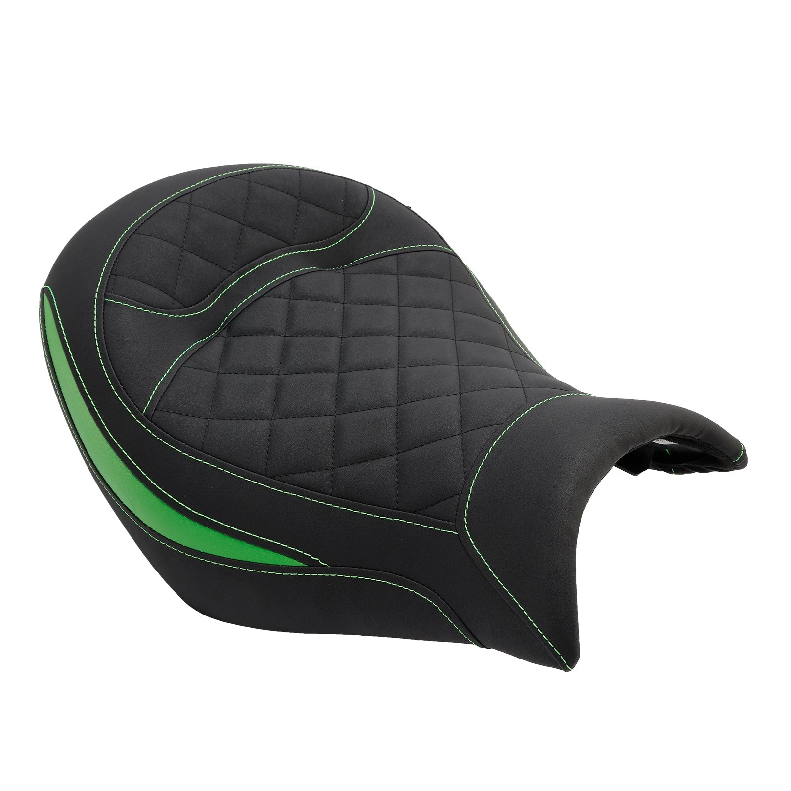 2015-2023 Kawasaki Vulcan S Vn650 Front Raider Seat Driver Cushion Pu Green