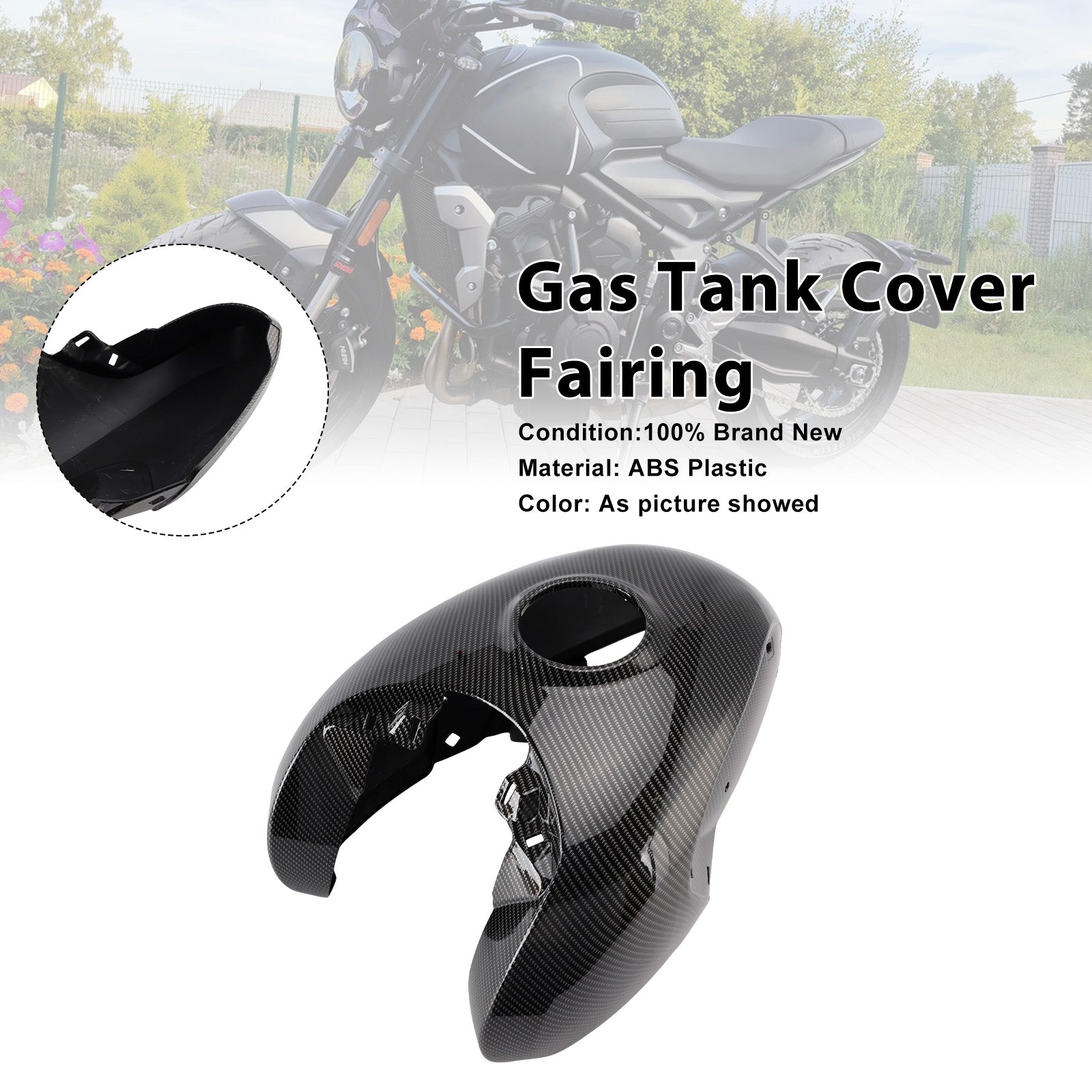 2021-2024 or Trident 660 Gas Tank Cover Fairing Protector F