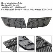 Right+Left Hood Radiator Grille 1648804305 for Mercedes W164 ML and GL-Class