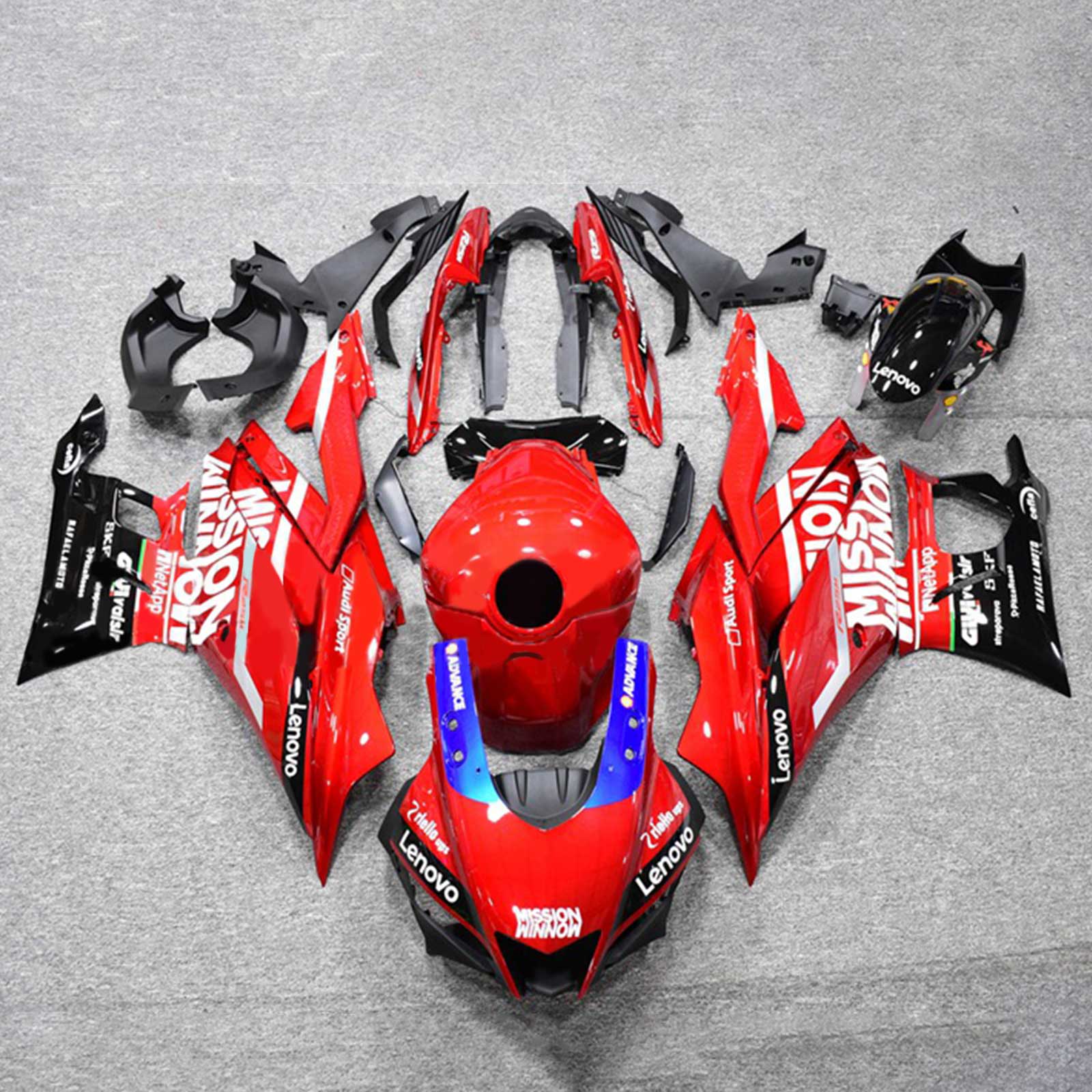 2022-2023 Yamaha YZF-R3 R25 Injection Fairing Kit Bodywork Plastic ABS #130