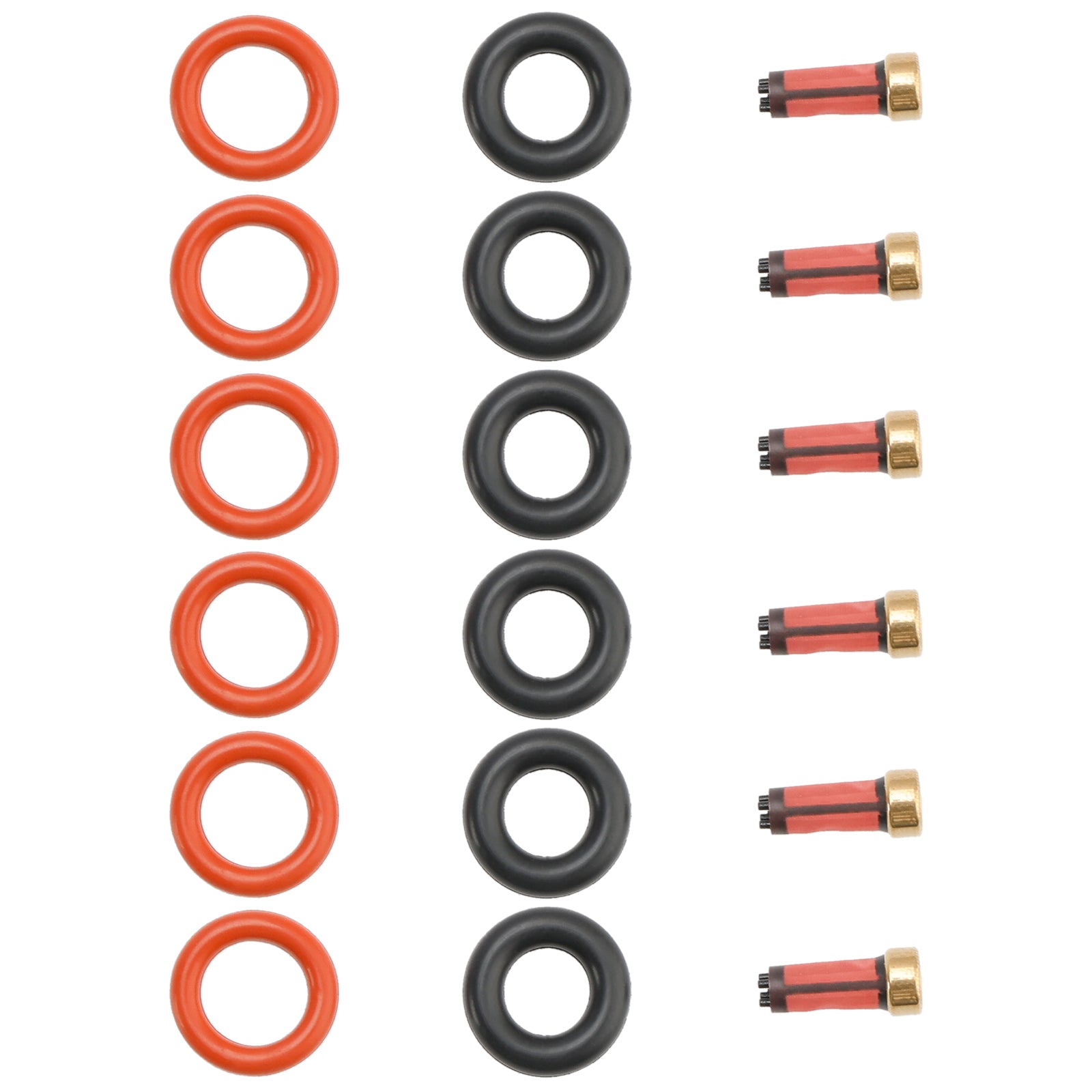 BMW E46 320i 323i 325i 328i 330i M52 M54 Fuel Injector Repair Kits 13537546244 13641437487