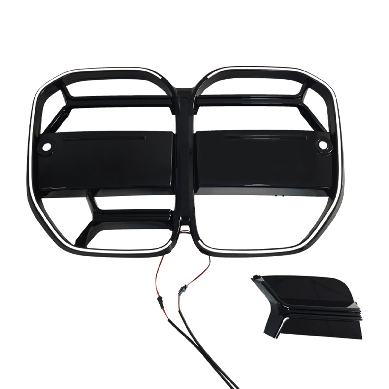 2020-2025 Fit BMW 4 Series G22 G23 G82 W/ACC CS-Style Front Bumper Grille Grill Fit BMW 4 Series G22 G23 G82 W/ ACC