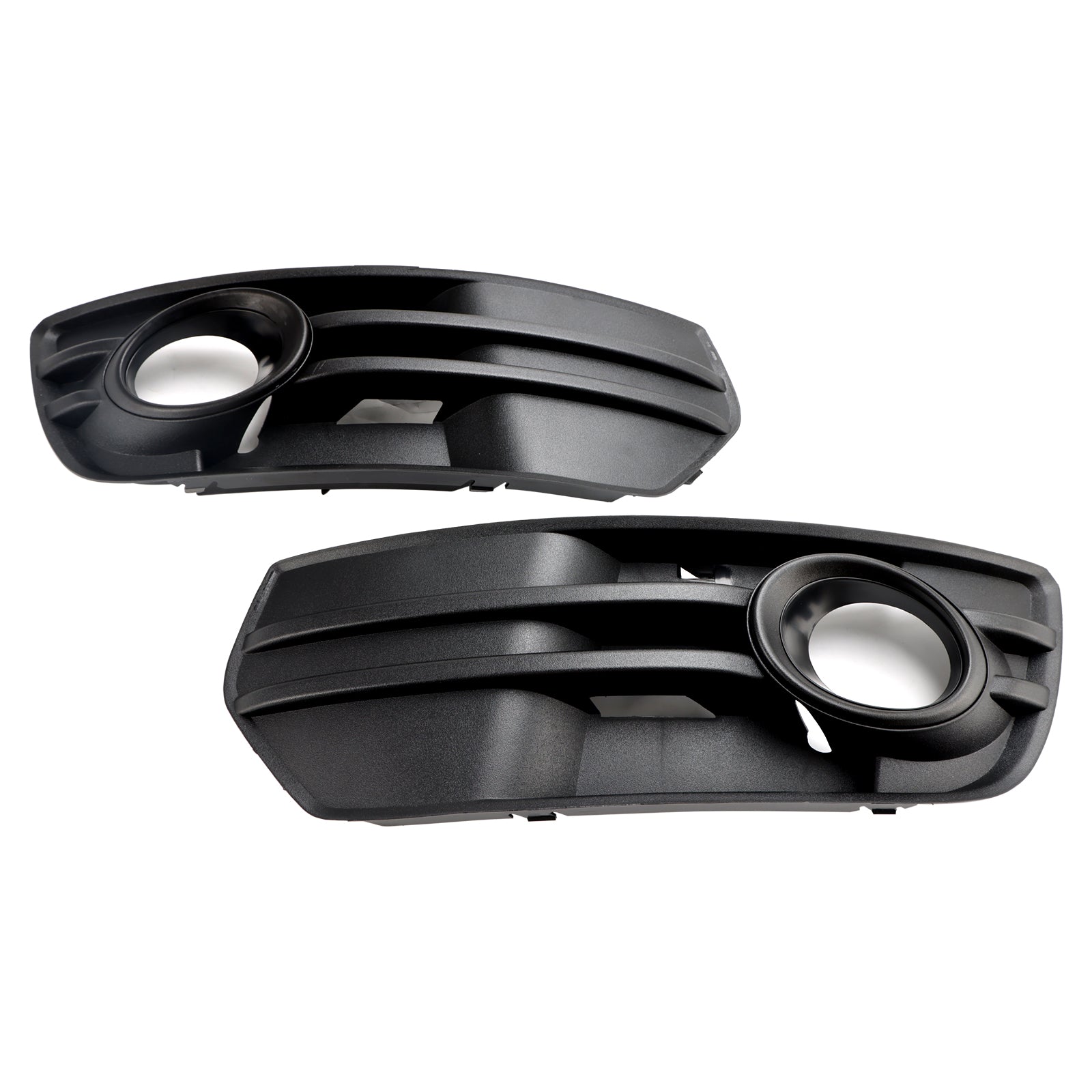 2009-2012 Audi Q5 2PCS Front Bumper Grill Fog Light Lamp Covers Trim Generic