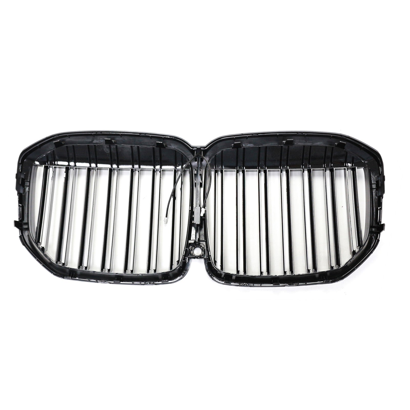 2019-2022 Fit BMW X7 G07 Double Slat Gloss Black Front Kidney Grill Grille