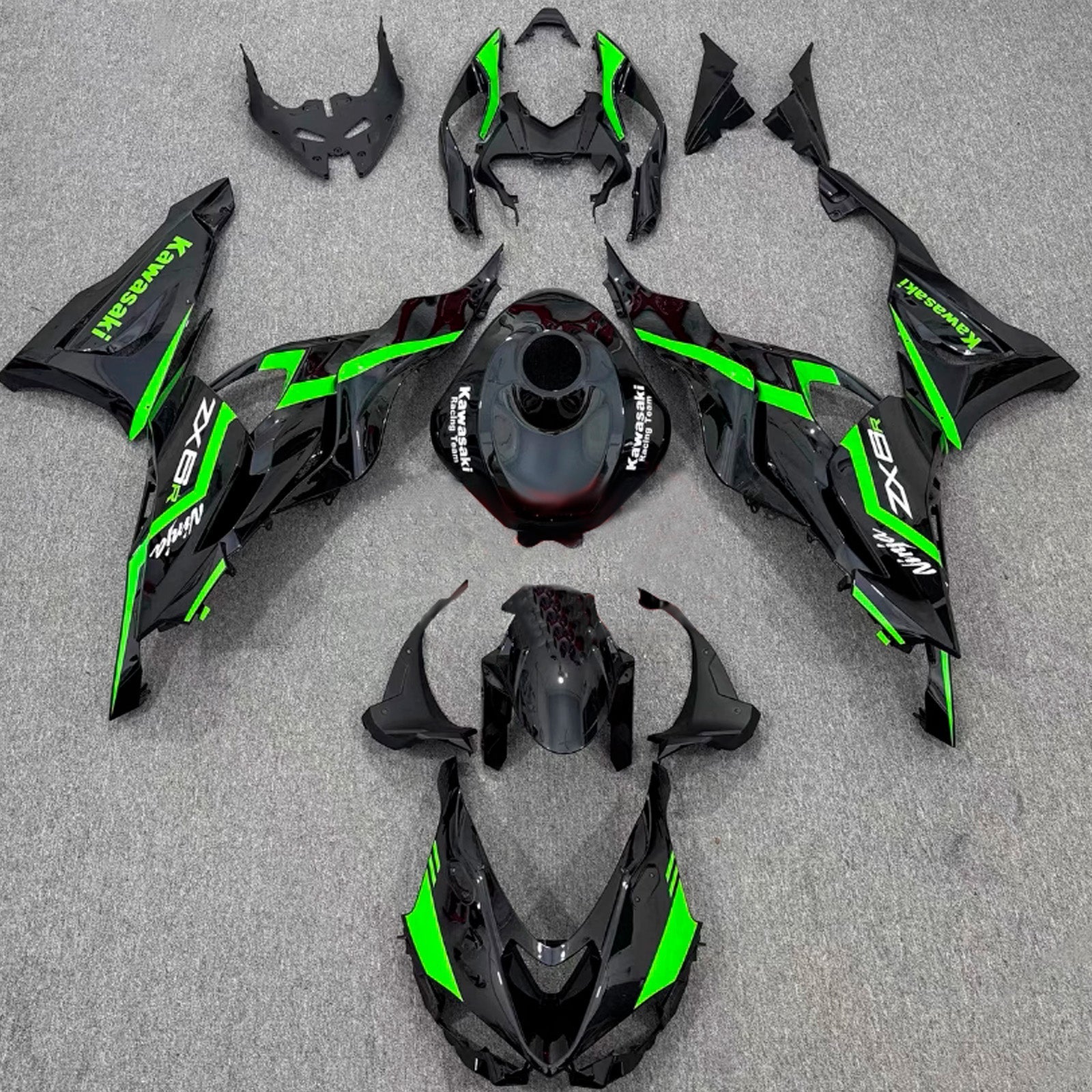 Injection Fairing Kit Bodywork Plastic ABS fit For Kawasaki ZX-6R 2024-2025