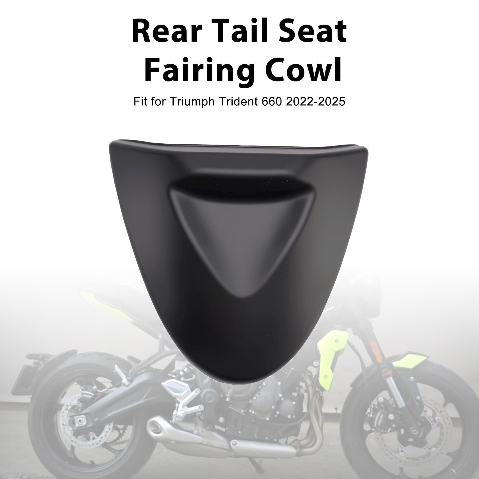 Rear Tail Seat Fairing Cowl Cover For Trident 660 2022-2025