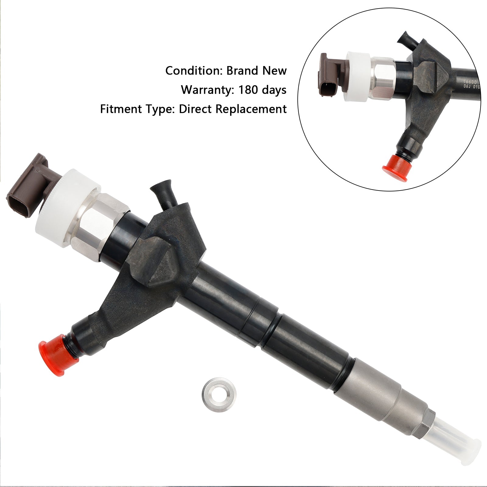 Nissan Navara D40 YD25 Euro4 1PCS Fuel Injector 095000-6250 16600-EB70A