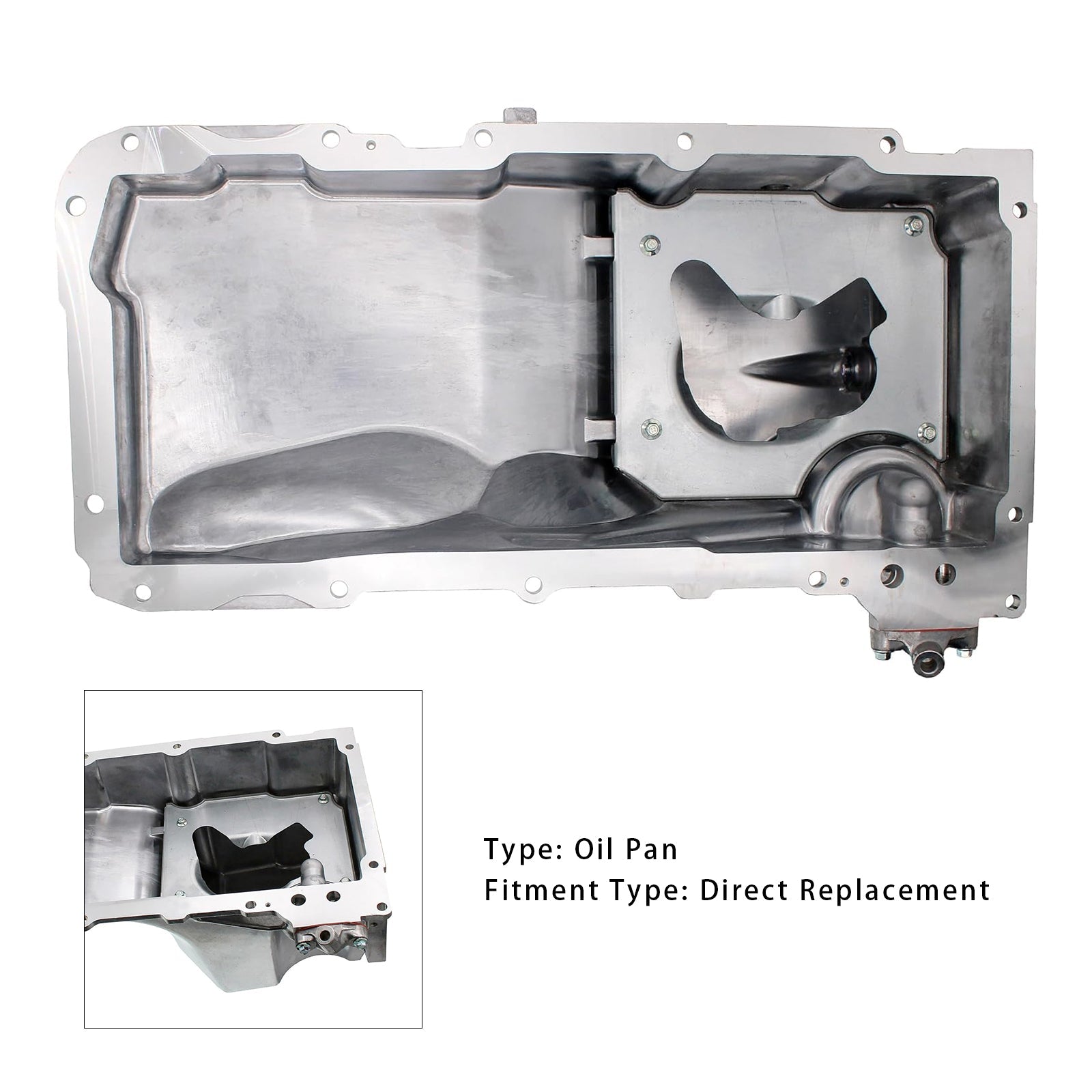 1999-2006 GMC Sierra 2500 Engine Oil Pan 264-135 424116 12560393